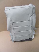 OEM 17 GMC Acadia Denali Front Left Driver Side Leather SeatCover Shale ... - €97,05 EUR