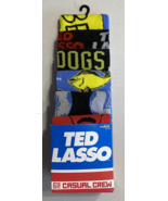 TED LASSO 6 Pair of Casual Crew Socks Fits Shoe Size 8-12 New - £13.74 GBP