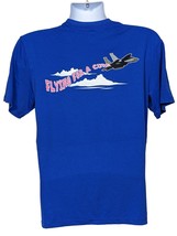 Boeing Flying For A Cure Breast Cancer T-Shirt Mens Medium Hanes Cool Dr... - $21.78