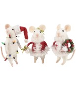 Primitives by Kathy Claus Family Mice Collectible Critter Set - $499.46 MXN