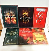 Lot of 6 Christmas Holiday Books The Christmas Box The Christmas Miracle - £15.41 GBP