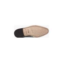 Stacy Adams Gennaro Wingtip Oxford Ostrich Print Leather Blue  25537-400 image 4