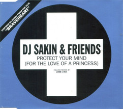Dj Sakin &amp; Friends - Protect Your Mind (Cd Single 1999 ) - £3.93 GBP