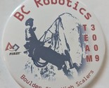 1994 Forma Vitrum Stained Glass Treasures by Bill Job 3&quot; Pin Back Button - $2.95