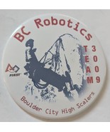 1994 Forma Vitrum Stained Glass Treasures by Bill Job 3&quot; Pin Back Button - $55.03 MXN