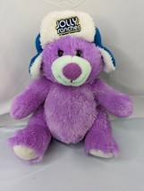 Hersheys Jolly Ranchers Purple Bear Plush 9.5 Inch Stuffed Animal Toy - $8.95