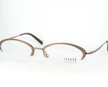 Feraud Titan F1518 C Kupfer Brille Brillengestell 51-17-135mm (Notizzettel) - $56.43