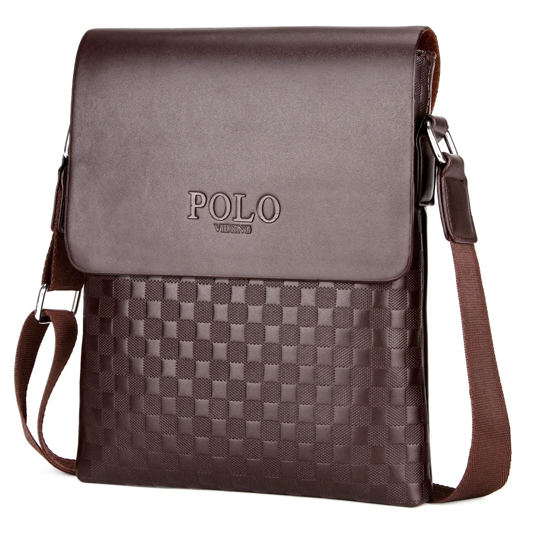 Shoulder Bag Luxury For Men Boy Leather Male Crossbody Waterproof Design... - $50.20