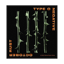 Type O Negative October Rust 2022 Woven Sew On Patch Official Merchandise - £3.98 GBP