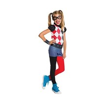 Harley Quinn  - DC Superhero Girls  - Childrens Fancy Dress Costume - Small - 11 - $39.00