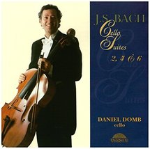 Cello Suites 2,4 &amp; 6 [Audio CD] Bach and Domb, Daniel - £24.12 GBP
