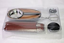 Fame Ford Wood Humidor with Cigar Gift Set 12.25" L x 8.75" W x 3.5" H image 9