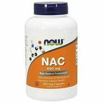 NOW Supplements, NAC  (N-Acetyl Cysteine)600 mg with Selenium &amp; Molybdenum, 2... - £34.60 GBP