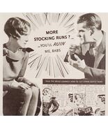 1934 Lux Women's Stockings Advertisement Fashion Ephemera NRA Member - €29,82 EUR