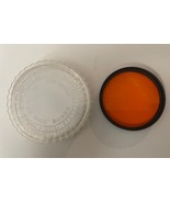 KENKO 55MM SO56-2 YA3 ORANGE CAMERA LENS FILTER WITH CASE - $13.01 CAD