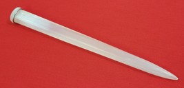 *C54) Selenite Pencil Pointed Crystal Healing Wand Iridescent Moonstone ... - $19.79