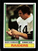 1974 Topps #300 Marv Hubbard Exmt Raiders *SBA10760 - £6.26 GBP