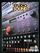 Studio Sound And Broadcast Engineering Magazine January 1993 mbox1373 Midi - £5.61 GBP