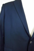 PRISTINE Brooks Brothers 346 Regent Fit Navy Blue Blazer Gray Fleece Buttons 46R - £79.12 GBP