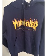 Hommes Thrasher Magazine 2 Poche Lacet Capuche Taille S - $37.06