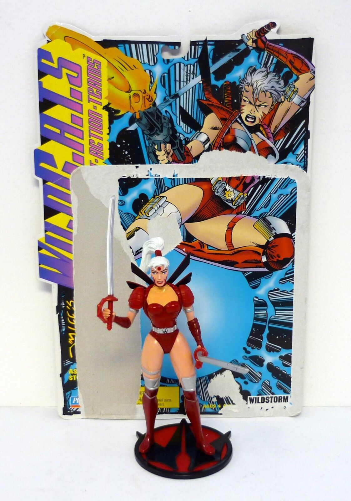 Primary image for Wildcats Zealot Vintage Playmates 6" Jim Lee Action Figure Near Complete 1994