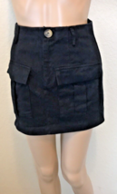 Zara Black Denim Skirt Size XS - £19.19 GBP