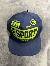 360 E Sports Pro Gamer Blue Adjustable Hat Cap Snapback Youth Size New - £21.03 GBP