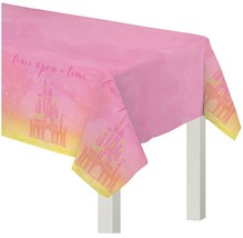 Disney Princess Once Upon A Time Table Cover Plastic Birthday Party Supp... - €6,87 EUR