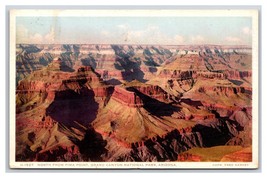 View North From Pima Point Grand Canyon AZ Fred Harvey DB Postcard W11 - £1.52 GBP