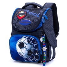 Ol bag for boys school backpacks 3d football knapsack children primary school bags kids thumb200