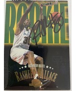 Rasheed Wallace Signed Autographed Skybox Rookie Basketball Card - Washi... - €17,48 EUR