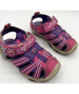 Nickelodeon Paw Patrol Sandals Toddler size 6 Pink Sparkly Light Up Soles - $35.27 CAD