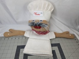 National Dairy Council Chef Combo Hand Puppet 1979 18 Inch Stuffed Anima... - £9.26 GBP