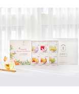 6 Butterfly Flower Tea Bag Orange Box (6 flavor * 3ea) - $872.33 MXN
