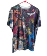 Pokemon Shirt All Over Print Nintendo Video Game Men&#39;s XL 2016 AOP Doubl... - $73.15