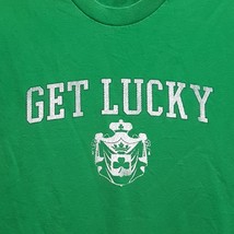 Get Lucky Green T Shirt Size Large Mens Blue St Patricks Day Sleeveless ... - £7.77 GBP