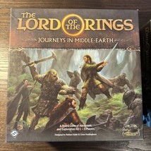 Fantasy Flight Lord of The Rings Journeys in Middle Earth Game 100% + Ex... - $117.81