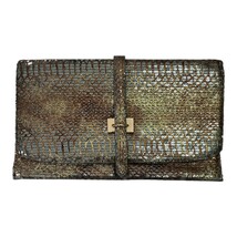 Bangles &amp; Bags Bronze Sequin Clutch Purse – Metallic Foldover Evening Ba... - €18,58 EUR