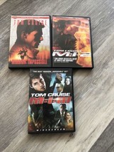 Mission: Impossible M:I-2, M:I:3, MissionImpossible  DVD Lot. Pre Owned - £5.49 GBP