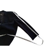 Vintage Giorgio Armani  Milano Borgonuovo 21  Pure New Wool Blazer Black... - $270.79 CAD