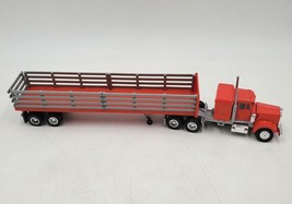 Lionel Diecast Tractor And Flatbed Trailer New York Central Flyer 6-11735 Red - £63.25 GBP