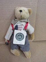 NOS Boyds Bears Ross G. Jodibear 92000-08 Americana Flag Plush Bear B62 J - £21.21 GBP