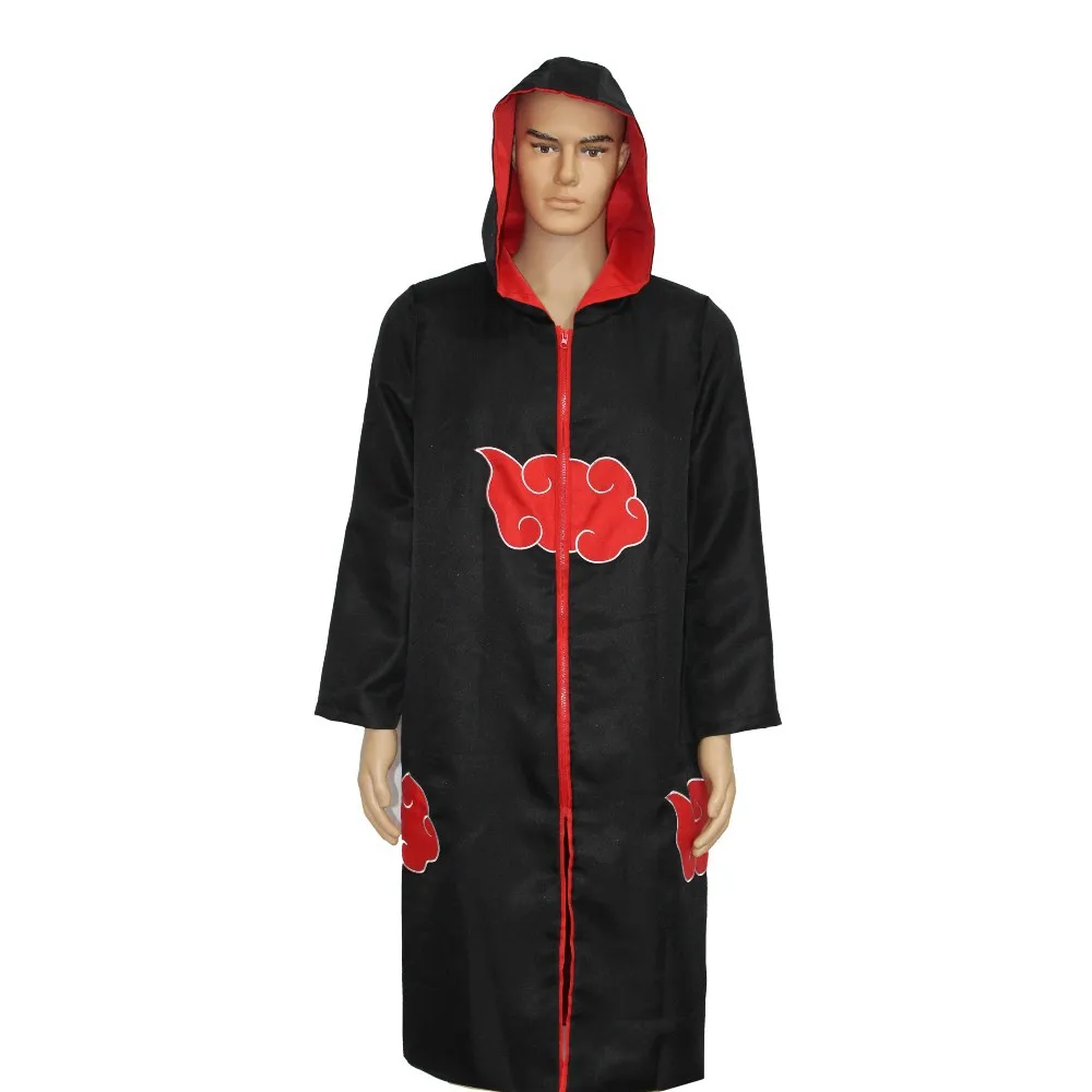 Adult Elder Children Cloak Akatsuki Cosplay Costumes  Coat Mantle Deidara Red Cl - £115.13 GBP