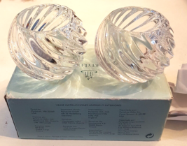 Partylite Illusions set 2 Votive Tealight Candle Holder P0463 Retired Orig Box - £13.18 GBP
