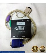 NTI ST-C5KVMRS-600 PS/2 KVM Extender Keyboard Video Mouse Extender Netwo... - $8,738.36 MXN
