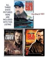 Lot of 3 DVD Jessie Stone: Stone Cold, Sea Change, Innocent&#39;s Lost used - £7.79 GBP
