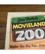 Gene Holler’s Movieland Zoo Circus Vintage California Poster Very Rare C... - $54.45