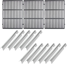 Cast Iron Grill Grates and Flavorizer Bars for Weber Genesis II 610 LX 640 Grill - £18.62 GBP