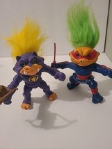 Battle Trolls Figures Nunchuck Ninja &amp; Count Trollula w/ Accessories Has... - $14.69