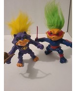 Battle Trolls Figures Nunchuck Ninja &amp; Count Trollula w/ Accessories Has... - $14.69